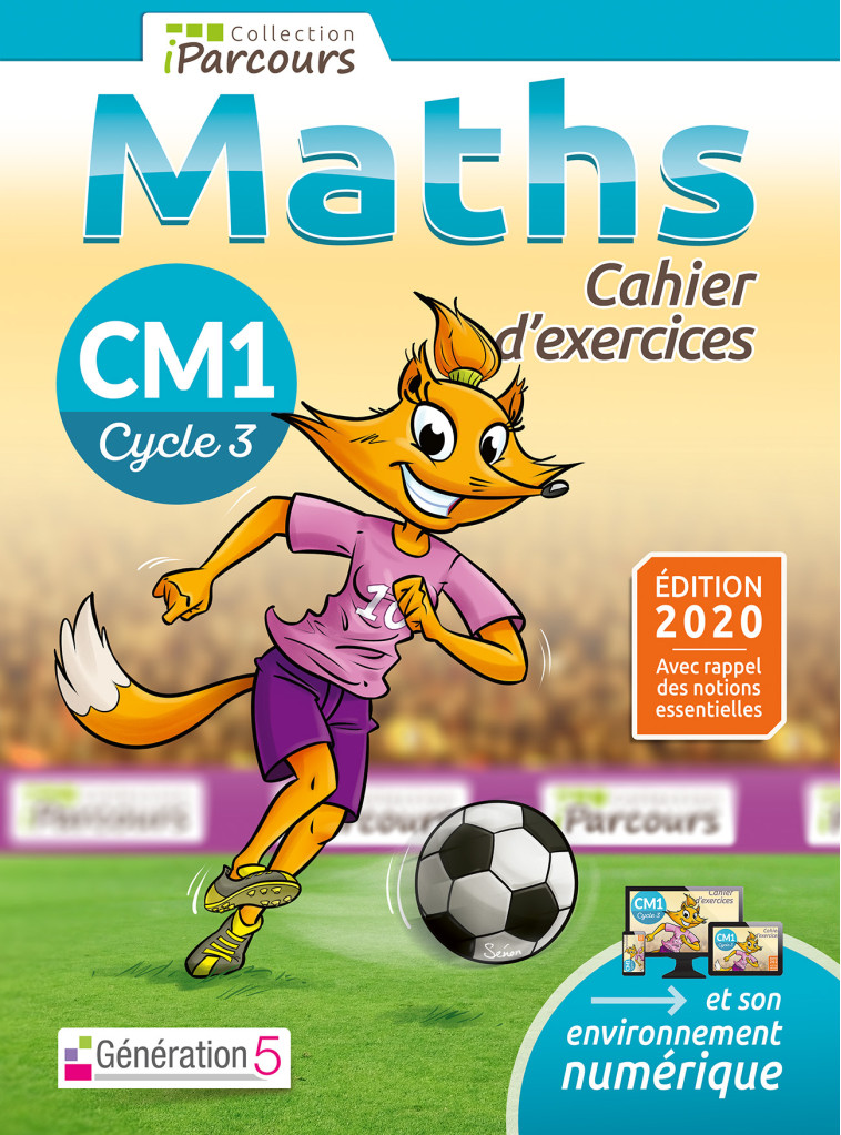 CAHIER D-EXERCICES IPARCOURS MATHS CM1 (2020) - Katia HACHE - GENERATION 5