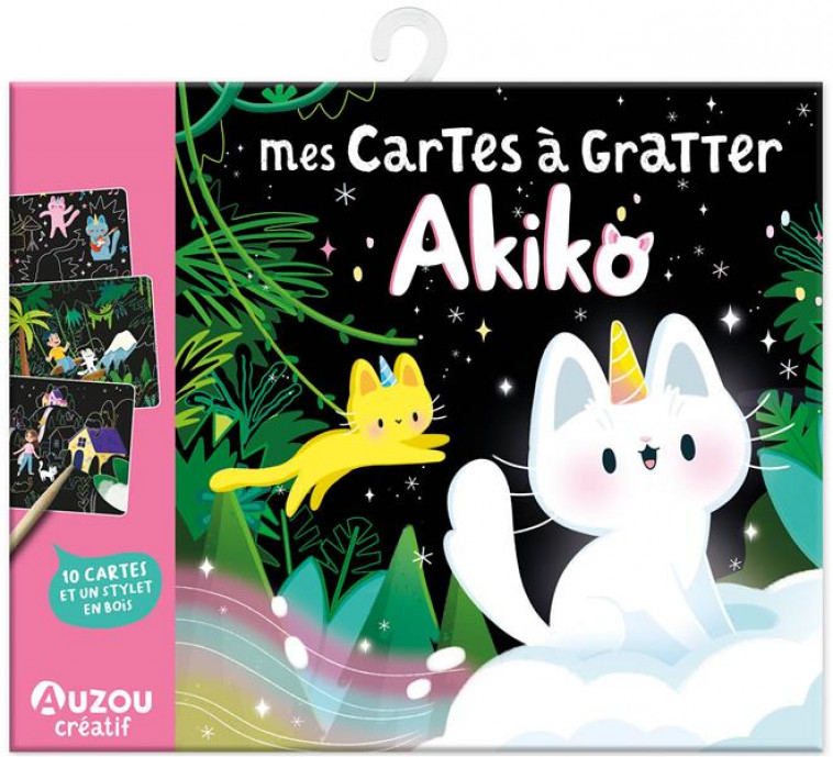 MES CARTES A GRATTER AKIKO - RUFFIE/ORTAL - NC