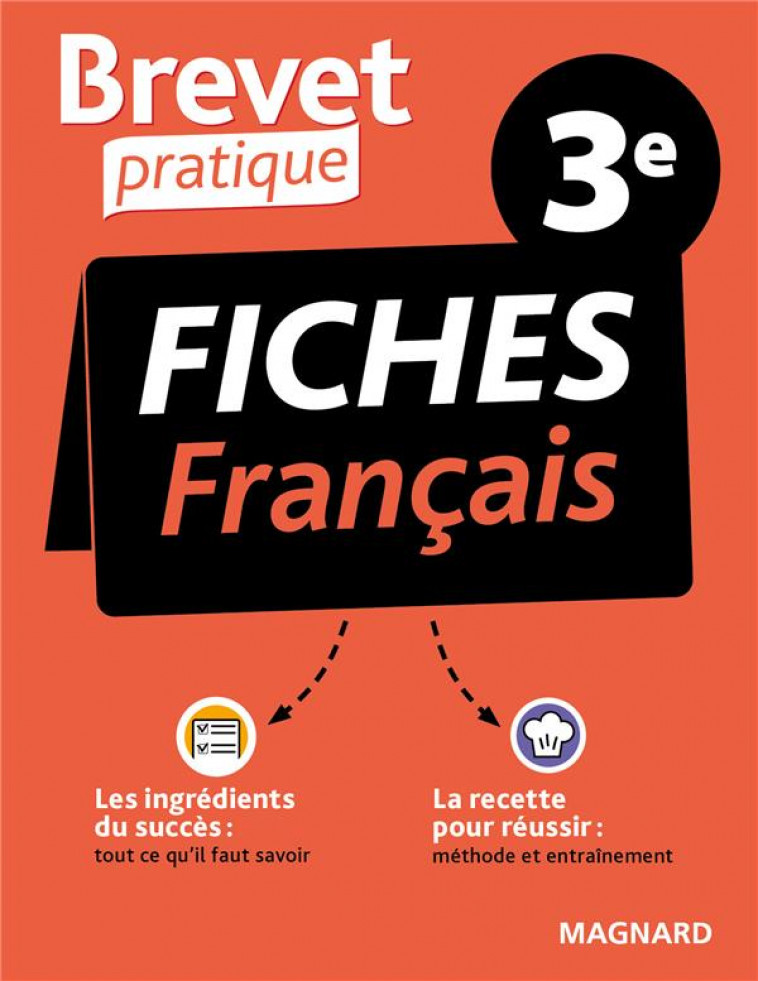 BREVET PRATIQUE FICHES FRANCAIS 3E - BREVET 2023 - COLY SYLVIE - MAGNARD