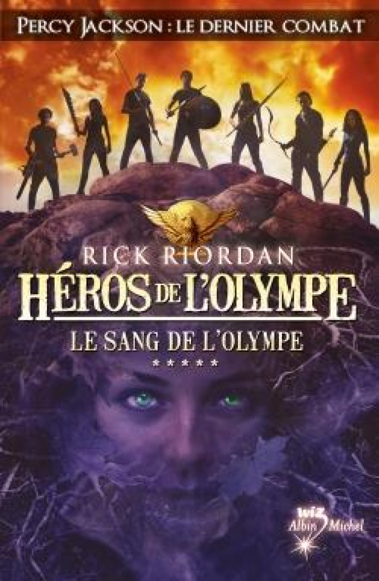 HEROS DE L'OLYMPE - TOME 5 - LE SANG DE L'OLYMPE - RIORDAN RICK - Albin Michel-Jeunesse