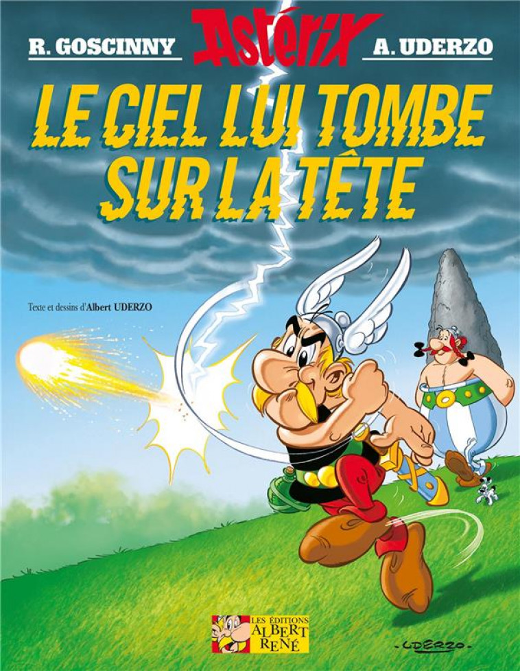 ASTERIX T.33 : LE CIEL LUI TOMBE SUR LA TETE - GOSCINNY-R+UDERZO-A - Albert René (Editions)