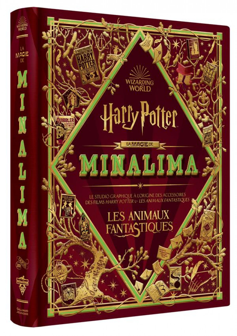 HARRY POTTER - LA MAGIE DE MINALIMA - TOUT L-UNIVERS GRAPHIQUE DES FILMS HARRY POTTER - MINALIMA - GALLIMARD