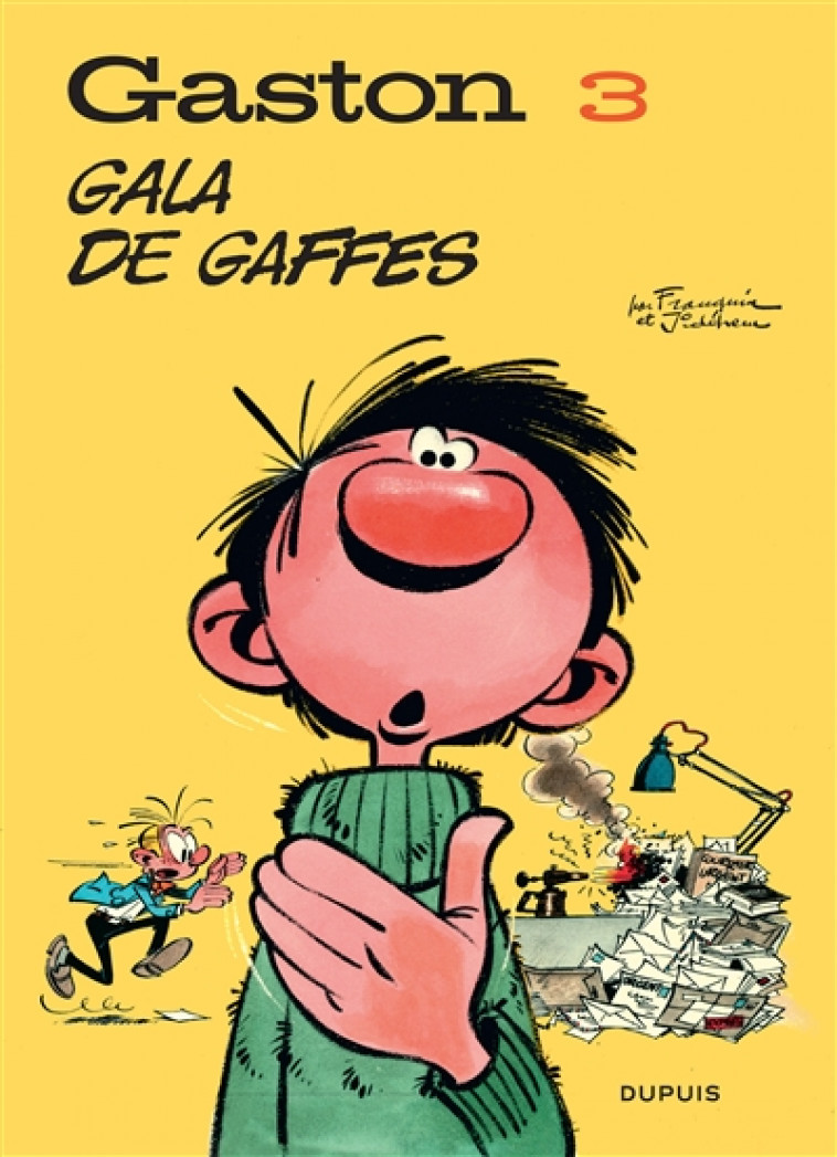 GASTON (EDITION 2018) - TOME 3 - GALA DE GAFFES - FRANQUIN - DUPUIS