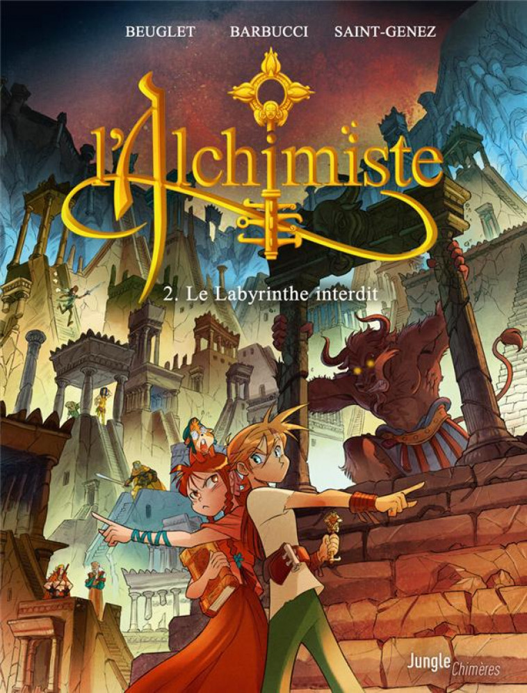 L-ALCHIMISTE - TOME 2 LE LABYRINTHE INTERDIT - BEUGLET/SAINT-GENEZ - CASTERMAN