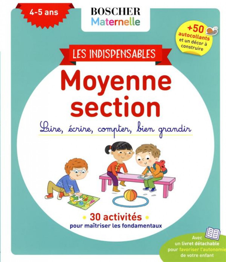 LES INDISPENSABLES DE MOYENNE SECTION - LASCAULT CHARLOTTE - BELIN