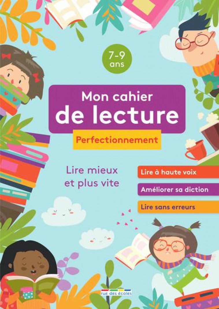 MON CAHIER DE LECTURE PERFECTIONNEMENT, DES 7 ANS - LIRE MIEUX ET PLUS VITE GRACE A DES EXERCICES CO - GEHIN MARLEN - ANNALES-RDECOLE