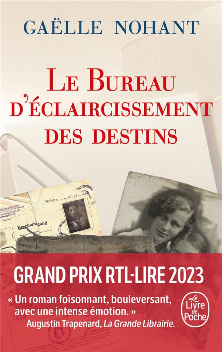 LE BUREAU D-ECLAIRCISSEMENT DES DESTINS - NOHANT GAELLE - LGF/Livre de Poche