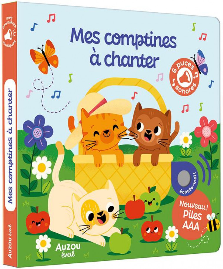 MES PREMIERS SONORES - MES COMPTINES A CHANTER - CLARK - PHILIPPE AUZOU