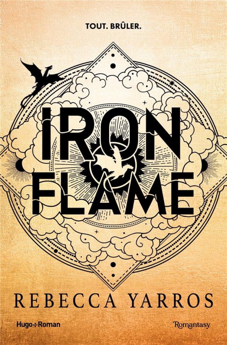 FOURTH WING - THE EMPYREAN T2 - IRON FLAME - BROCHE - YARROS REBECCA - HUGO JEUNESSE