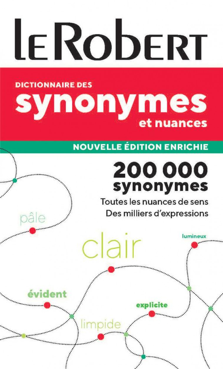 SYNONYMES ET NUANCES - POCHE - COLLECTIF - LE ROBERT