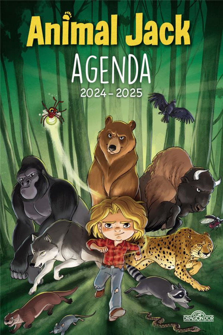 AGENDA ANIMAL JACK (EDITION 2024/2025) - COLLECTIF - NC