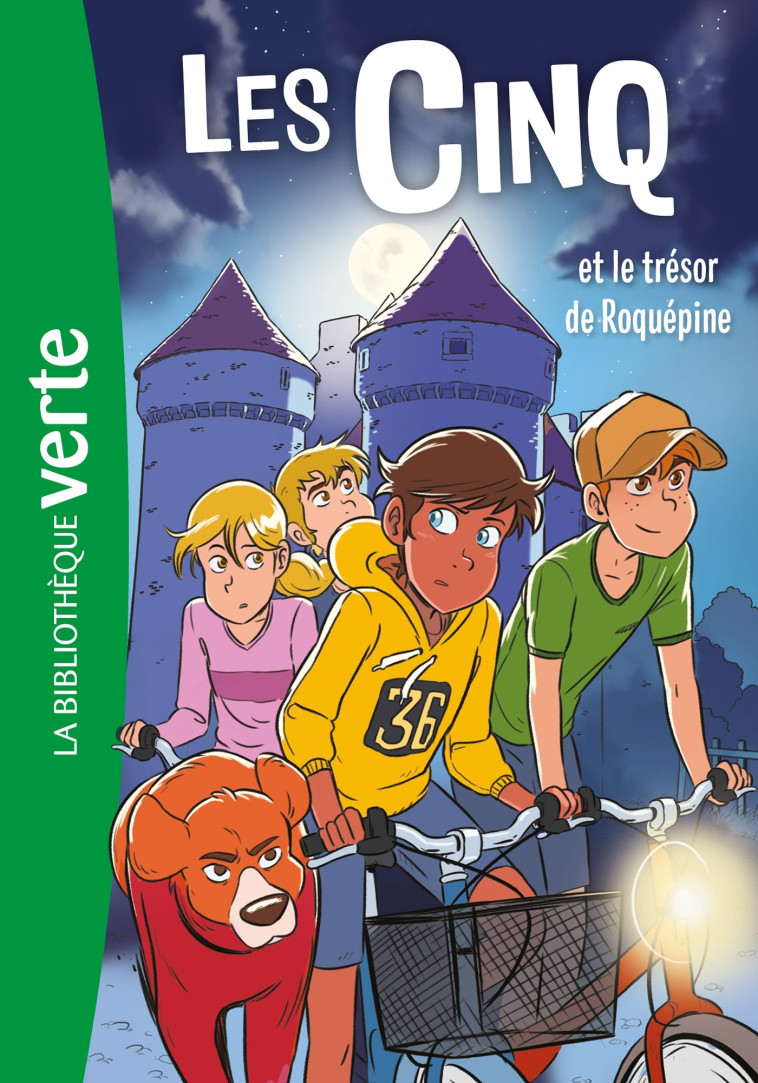 Les Cinq NED 36 - Les Cinq et le trésor de Roquépine - Voilier Claude - HACHETTE JEUN.