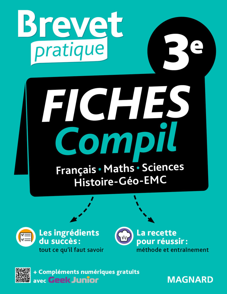 Brevet Pratique Compil de Fiches Examen 3e Brevet 2024 - Daboval Nadine, Coly Sylvie, RENOUF Stéphane, Breuiller Evelyne, Galinier Philippe, Leruste Marion, Maulévrier Adeline - MAGNARD