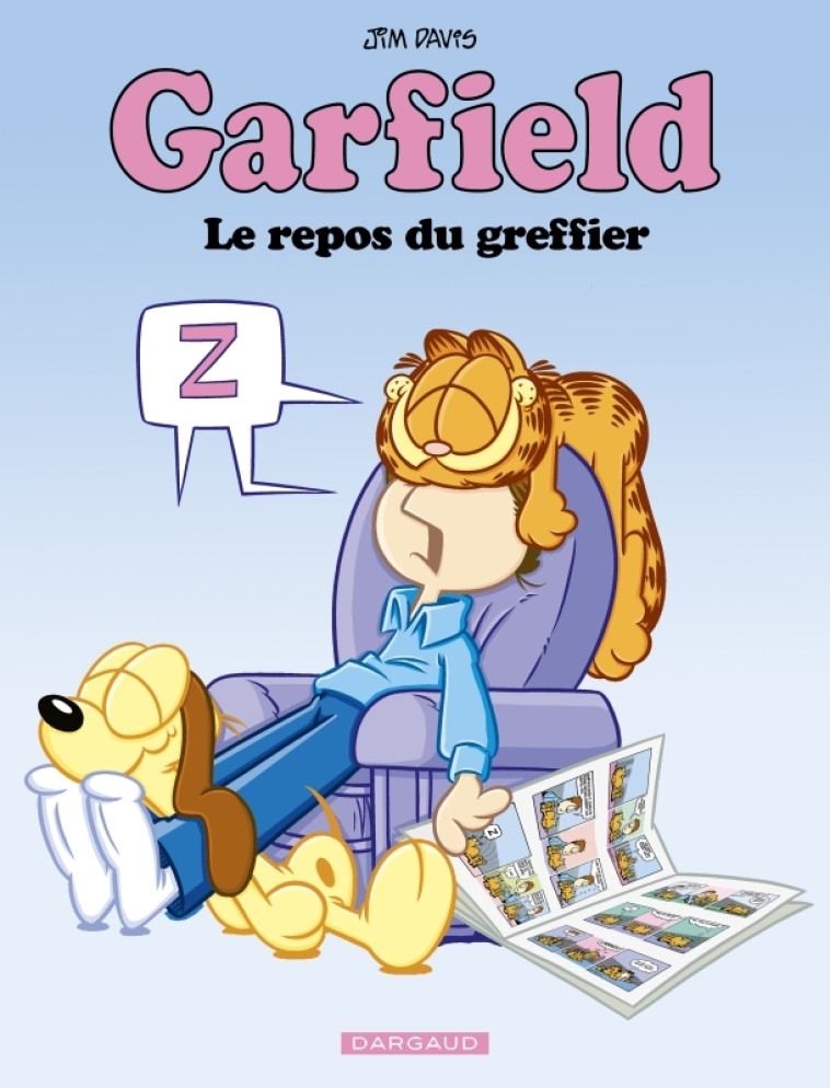 Garfield - Tome 77 - Le repos du greffier - Davis Jim Davis Jim - DARGAUD