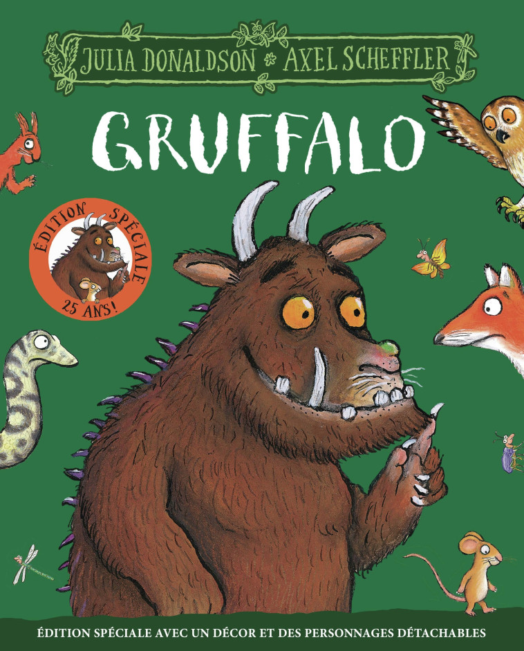 Gruffalo - Donaldson Julia, Scheffler Axel, Lucas Sylvie, Ménard Jean-François - GALLIMARD JEUNE