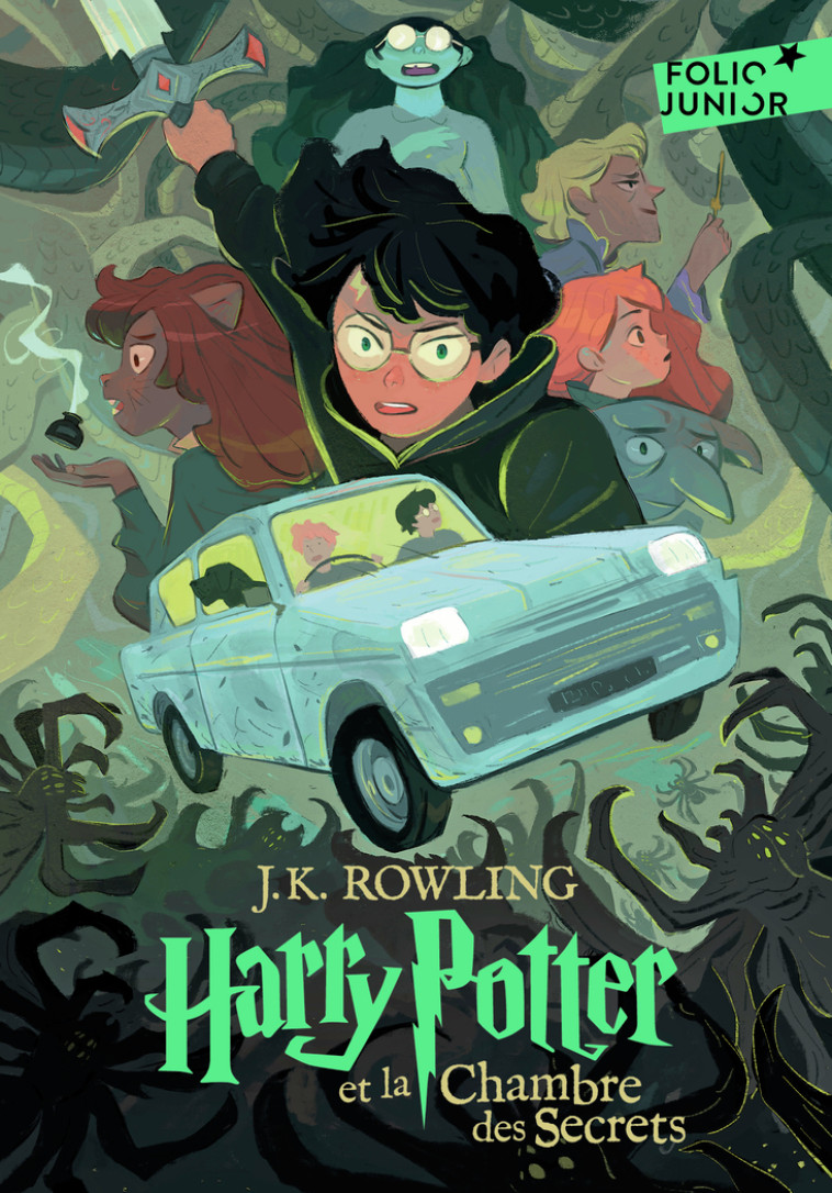 Harry Potter et la Chambre des Secrets - ROWLING J.K., Ménard Jean-François - GALLIMARD JEUNE