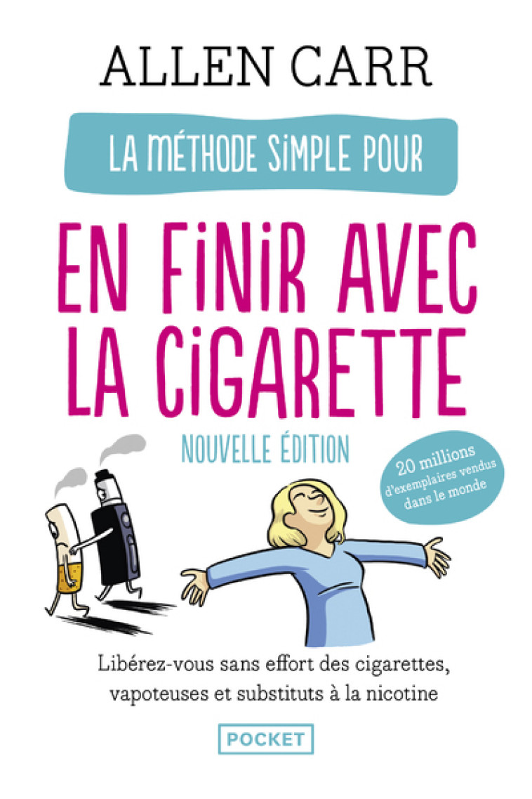 La Méthode simple pour en finir avec la cigarette - Carr Allen, Gourdon Véronique - POCKET