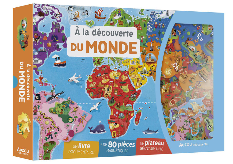 A LA DÉCOUVERTE DU MONDE - David Patrick, Varone Eugénie - AUZOU