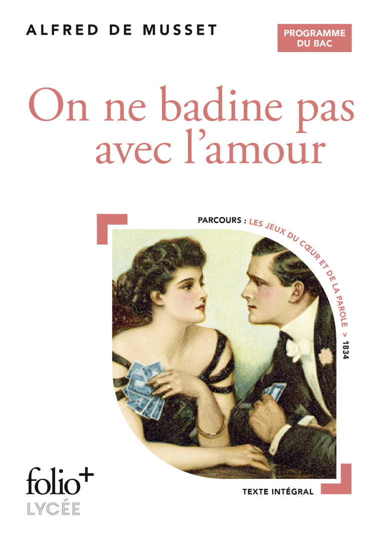 On ne badine pas avec l'amour - Musset Alfred de - FOLIO