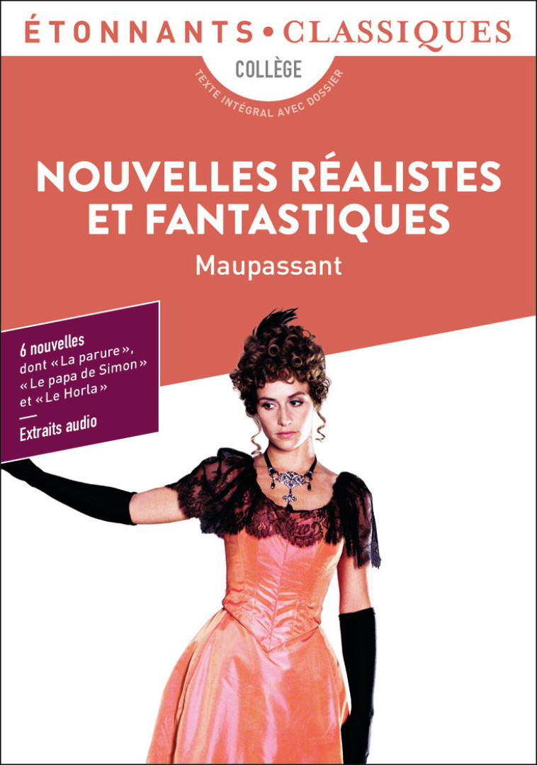 Nouvelles réalistes et fantastiques - Maupassant Guy de - FLAMMARION