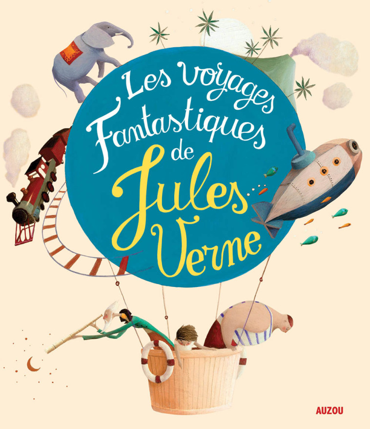 RECUEILS UNIVERSELS - LES VOYAGES FANTASTIQUES DE JULES VERNE - Carré Claude, PUYBARET Eric - AUZOU