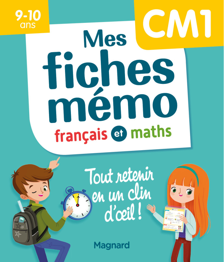 Mes fiches mémo Français et Maths CM1 - Céard Morgane, Walter Lorin  - MAGNARD