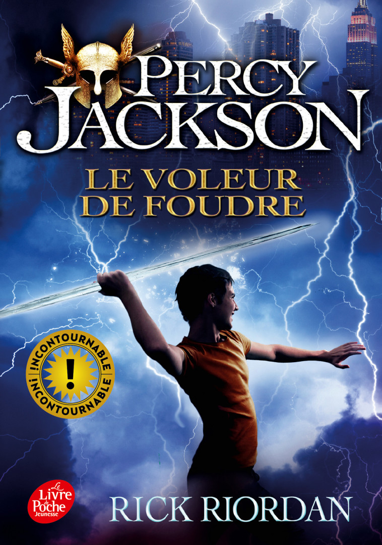 Percy Jackson - Tome 1 - Rick Riordan, Mona de Pracontal - POCHE JEUNESSE