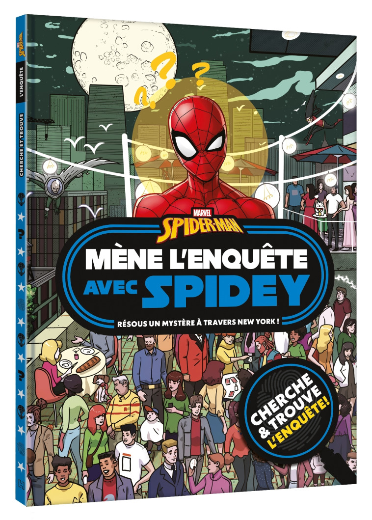 SPIDER-MAN - Mène l'enquête avec Spider-Man - Cherche et trouve et enquête - MARVEL - XXX - DISNEY HACHETTE