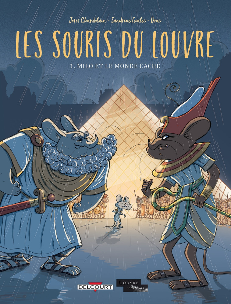 Les Souris du Louvre T01 - Joris Chamblain, Sandrine Goalec - DELCOURT