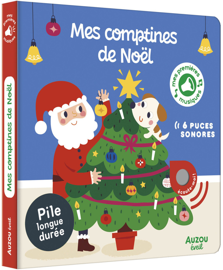 MES PREMIERS SONORES - MES COMPTINES DE NOËL - Deborah Van De Leijgraaf - AUZOU