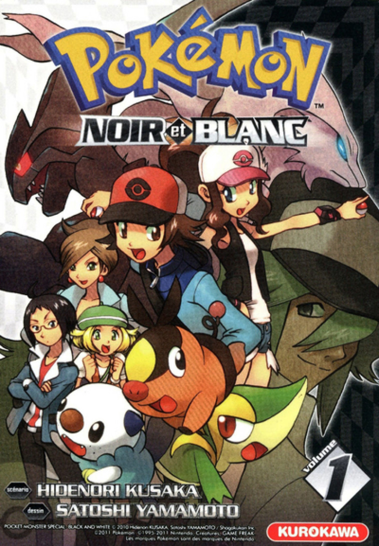 Pokémon Noir et Blanc - tome 1 - Hidenori Kusaka, Satoshi Yamamoto - KUROKAWA