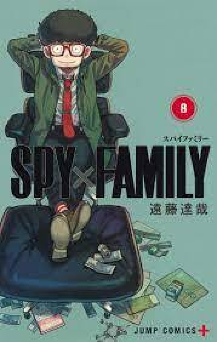 SPY×FAMILY 8 (VO JAPONAIS) - ENDÔ  TATSUYA - SHUEISHA