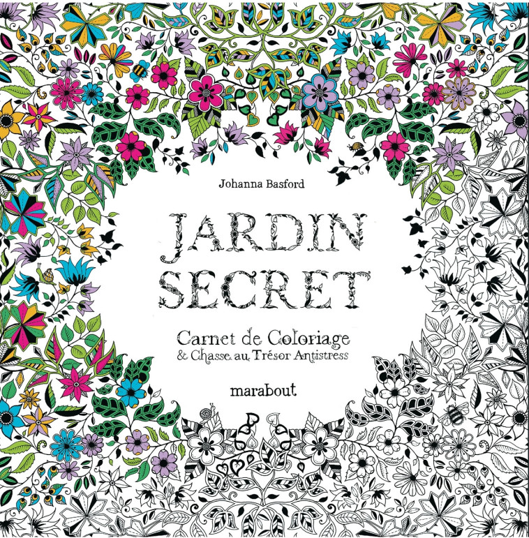 Jardin secret - Johanna Basford - MARABOUT