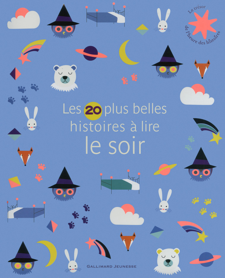 Les 20 plus belles histoires à lire le soir -  Collectif,  un collectif d'illustrateurs - GALLIMARD JEUNE