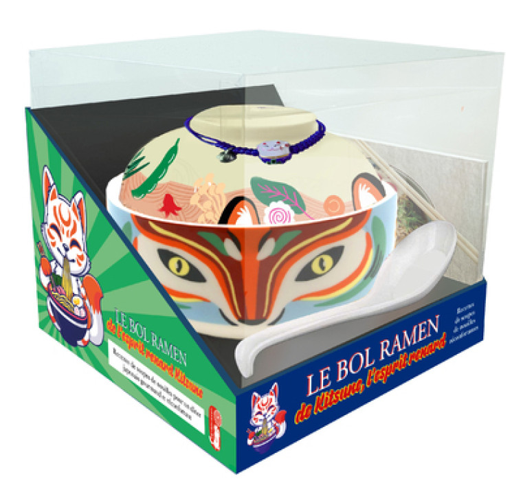 Coffret Les bols ramen de kitsune, l'esprit renard - Collectif Collectif,  Collectif - FIRST