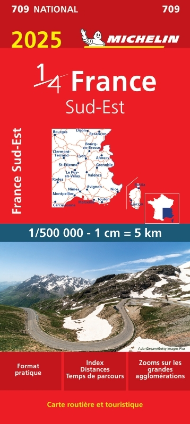 Carte Nationale France Sud-Est 2025 - XXX - MICHELIN