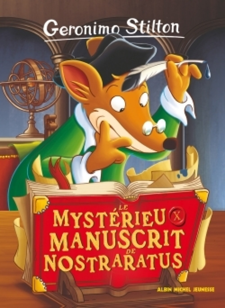 Le Mystérieux Manuscrit de Nostraratus - Geronimo Stilton, Titi Plumederat - ALBIN MICHEL