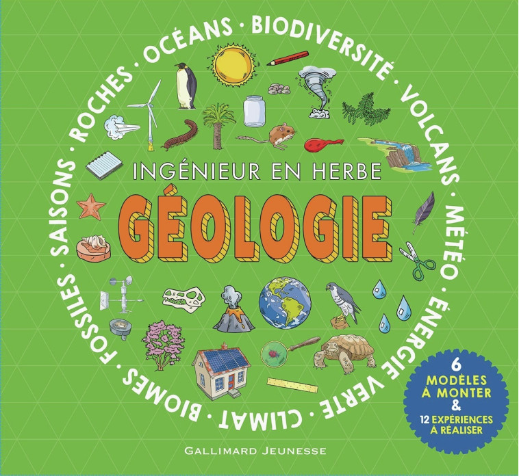 Géologie -  FELICITY FITCHARD, Felicity Fitchard, Eric Smith, Claire Lefebvre - GALLIMARD JEUNE