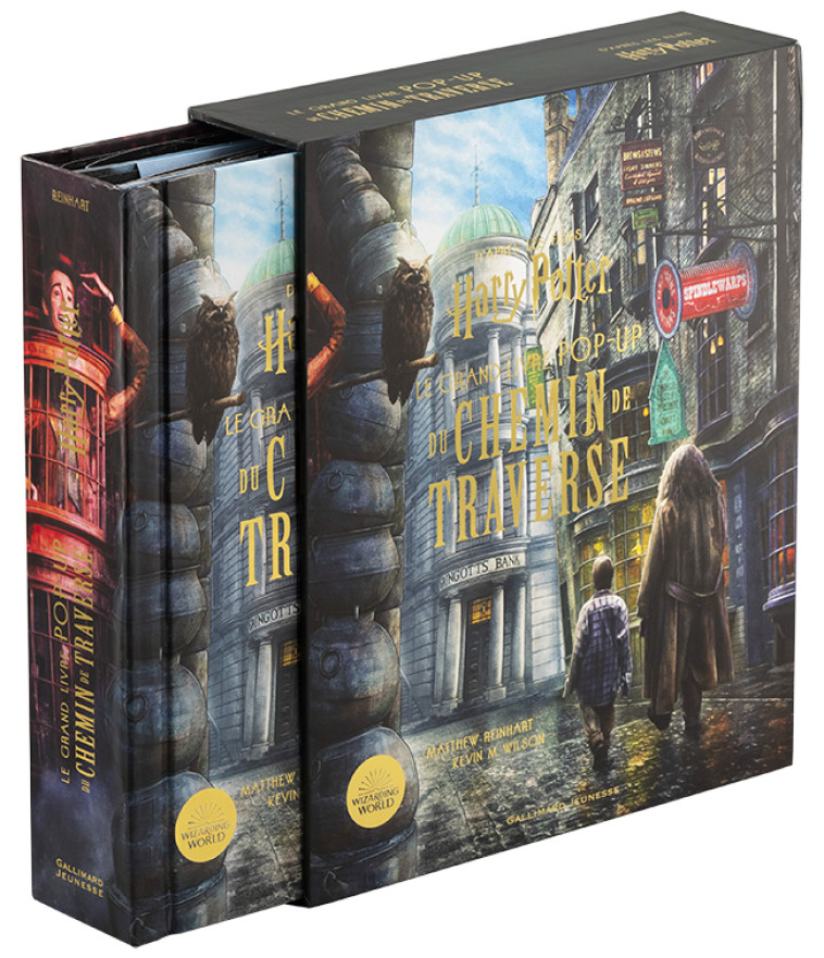 Harry Potter : Le grand livre pop-up du Chemin de Traverse - Matthew Reinhart, Kevin M. Wilson - GALLIMARD JEUNE