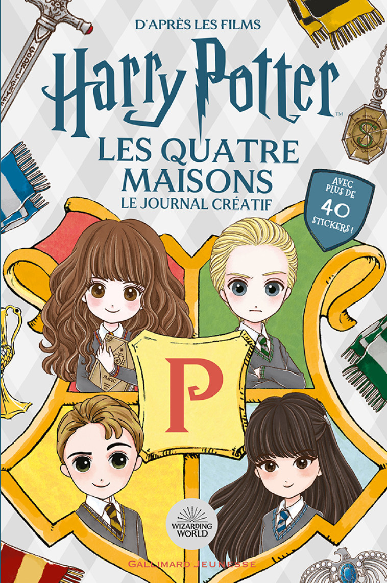 Harry Potter - Les 4 Maisons -  Collectif, Améline Néreaud - GALLIMARD JEUNE