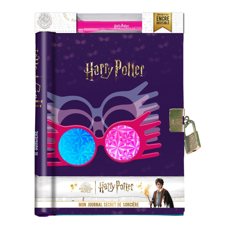 Harry Potter - Journal secret Luna à encre invisible -  PLAYBAC EDITIONS - PLAY BAC