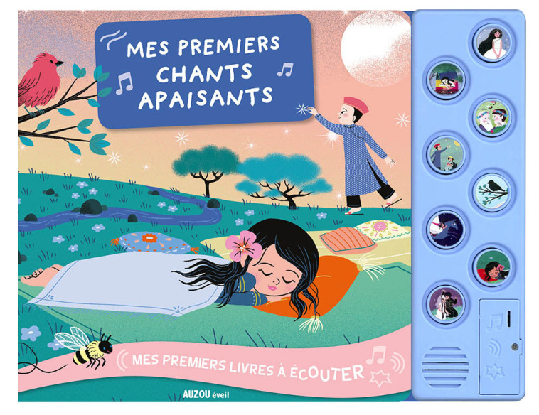 MES PREMIERS LIVRES À ÉCOUTER - PREMIERS CHANTS APAISANTS - Raphaëlle Michaud - AUZOU