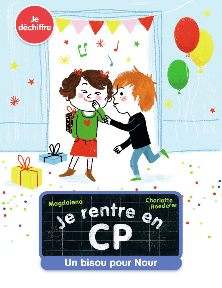 Je rentre en CP - Un bisou pour Nour -  Magdalena, Charlotte Roederer - PERE CASTOR