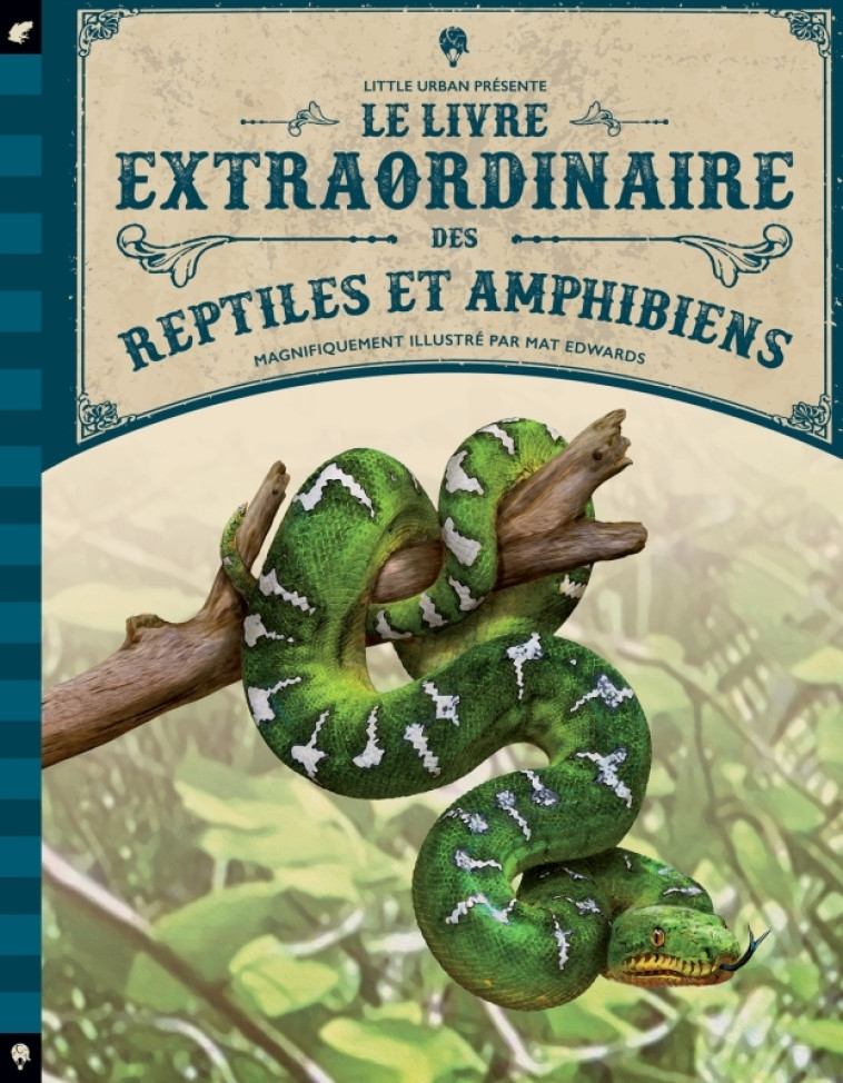 Le Livre extraordinaire des reptiles et amphibiens - Edwards Mat Edwards Mat, JACKSON Tom JACKSON Tom,  Edwards Mat,  Jackson tom - LITTLE URBAN