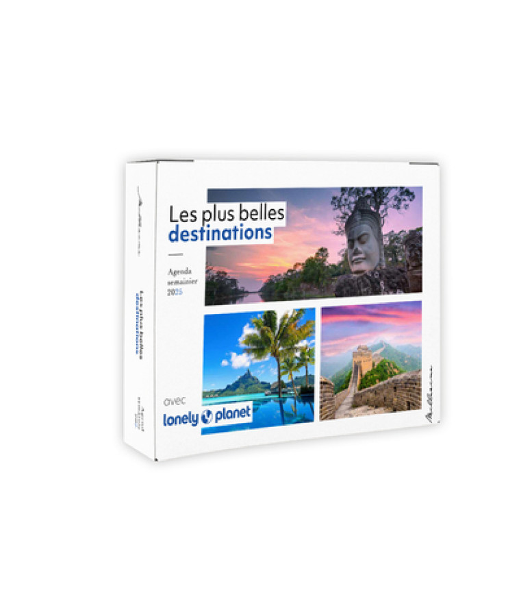 Semainier 2025 - Plus belles destinations - Lonely Planet Lonely Planet,  Lonely Planet - MILLESIMA