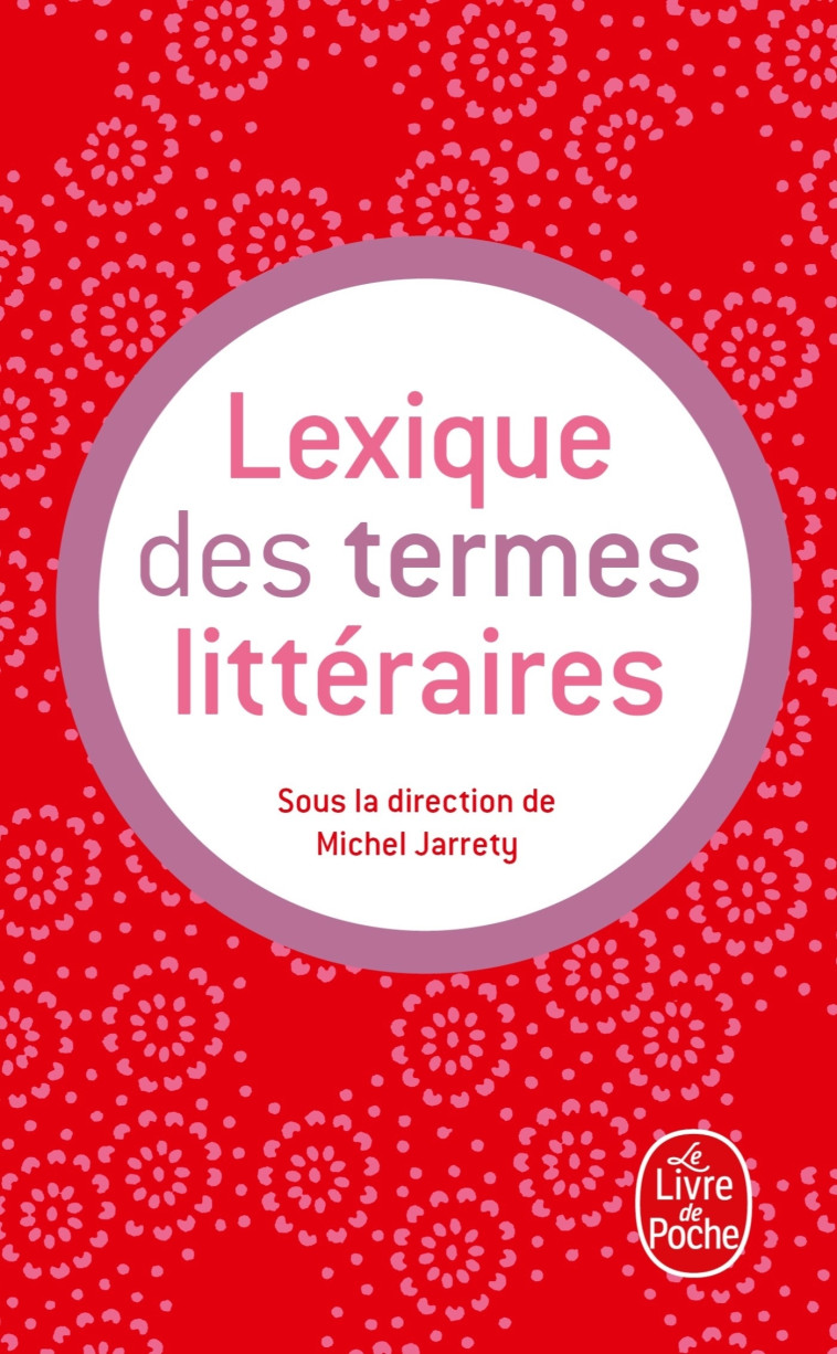 Lexique des termes littéraires -   - LGF