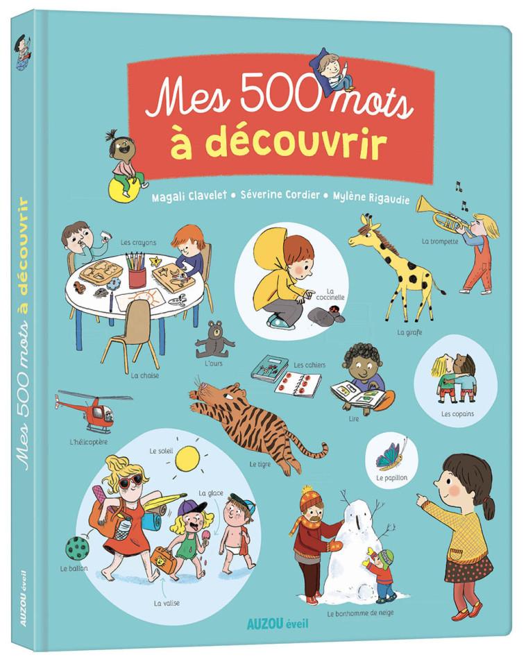 MES 500 MOTS À DÉCOUVRIR - Magali Clavelet, Séverine Cordier, LA MACHINE A MOTS LA MACHINE A MOTS - AUZOU