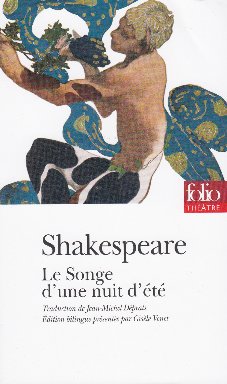 LE SONGE D'UNE NUIT D'ETE - AGREGATION 2024 - SHAKESPEARE WILLIAM - FOLIO