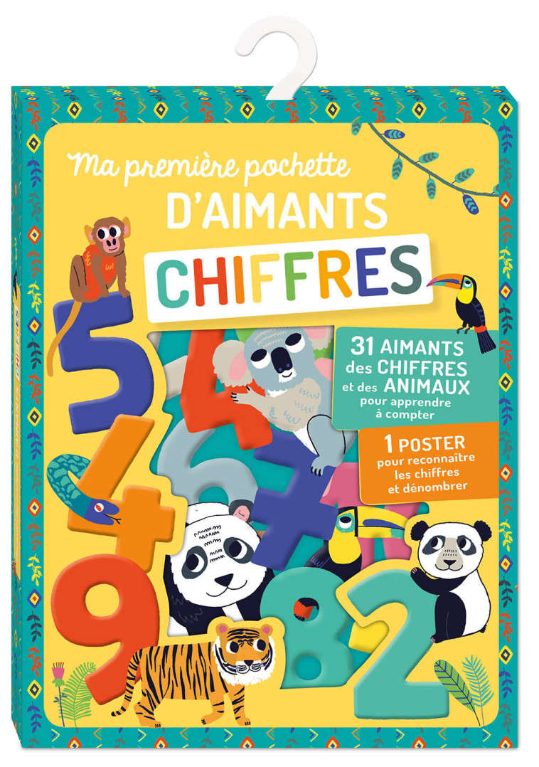 MA POCHETTE D'AIMANTS - CHIFFRES - Émilie Lapeyre, Émilie Lapeyre - AUZOU