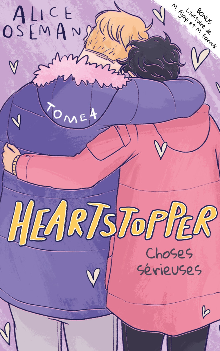 Heartstopper - Tome 4 - Choses sérieuses - Valérie Drouet, Alice Oseman - HACHETTE ROMANS